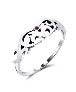 Europe Style Silver Ring TSR-07